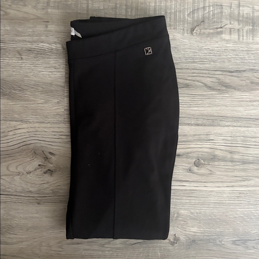 Calvin Klein Womens Black Modern Essentials Ponte Pants Size 0X NWT - Picture 9 of 13